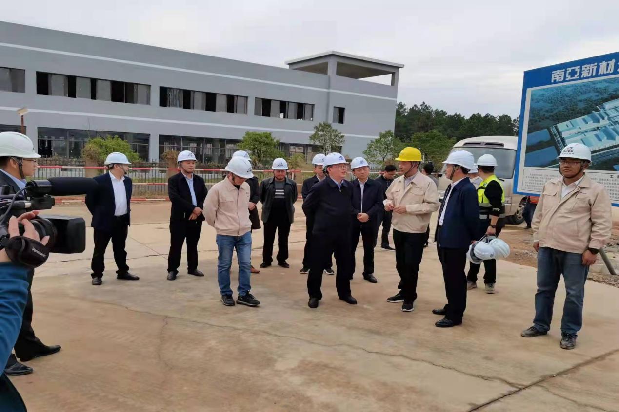 江西省吉安市委常委、副市长漆海云一行    来我司江西子公司实地巡察(图2)